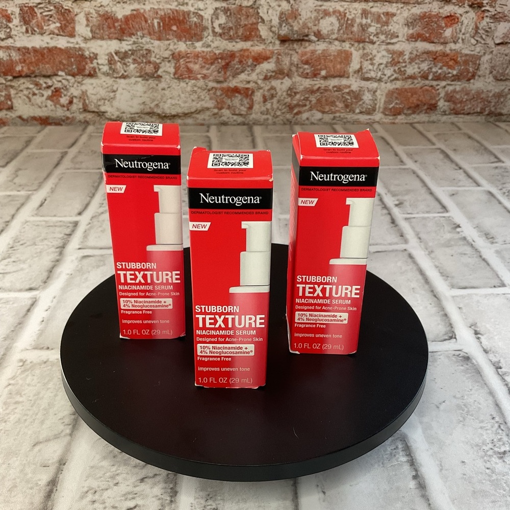 Neutrogena Stubborn Texture Serum with Niacinamide designed for Acne Prone Skin